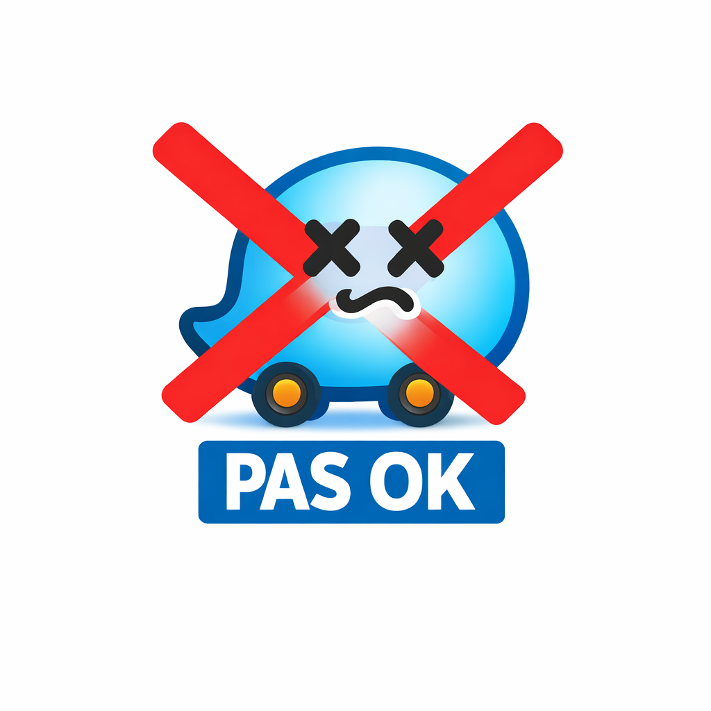 Waze pas ok